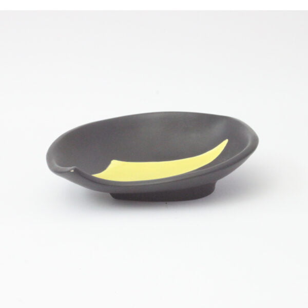 Organic vide poche bowl by andré bayer, brussels 1950s. 3