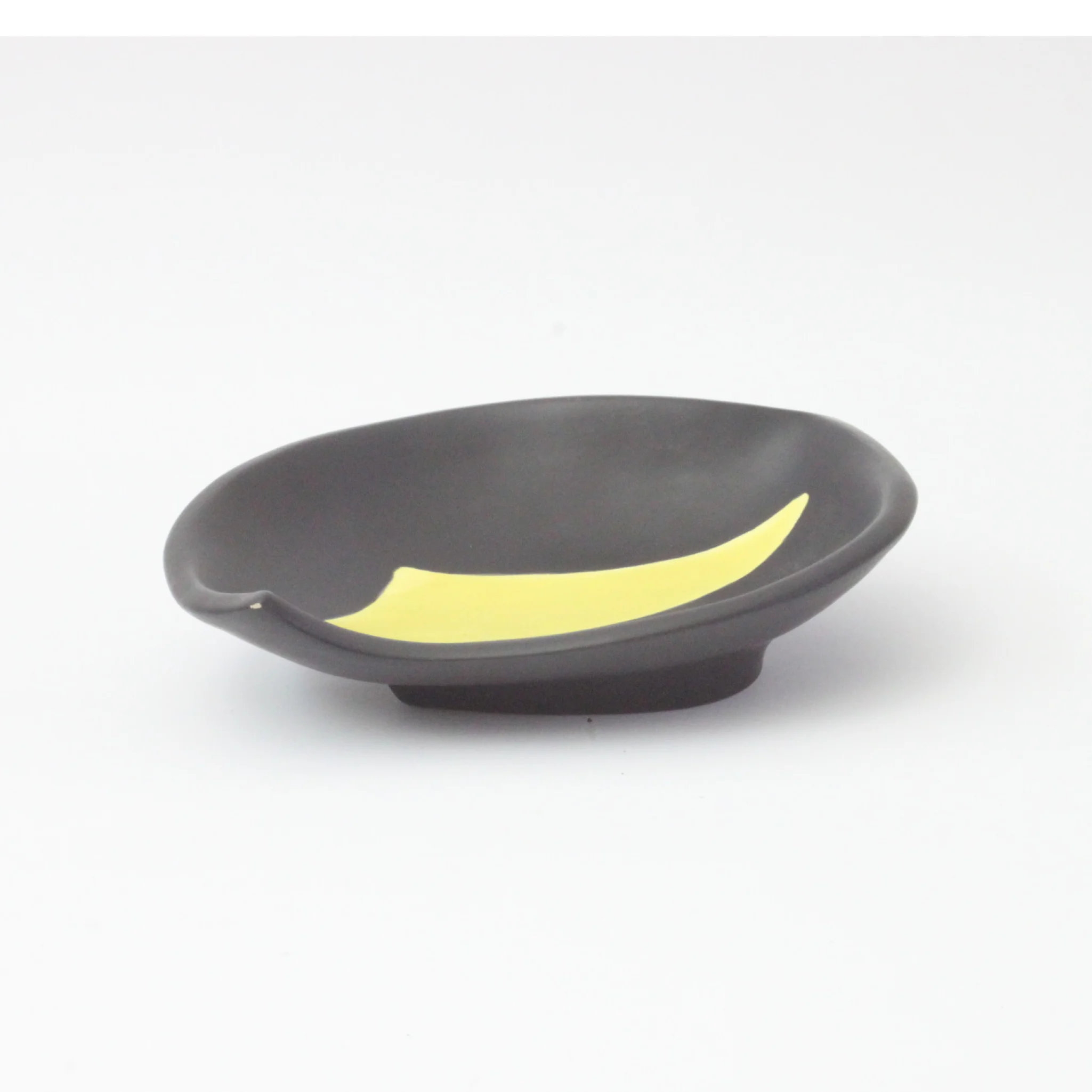Organic vide poche bowl by andré bayer, brussels 1950s. - Image 3