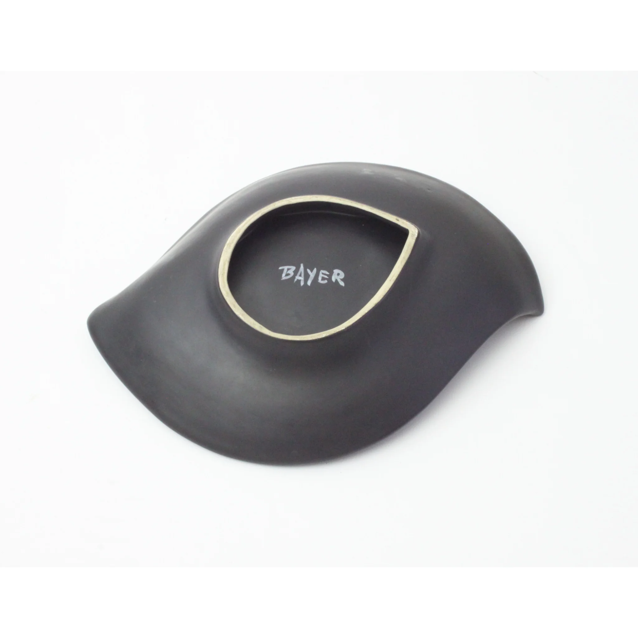 Organic vide poche bowl by andré bayer, brussels 1950s. - Image 4