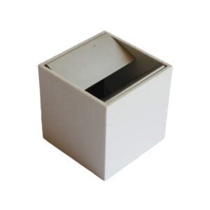 Cubo L ashtray by Bruno Munari for Danese, 1957.