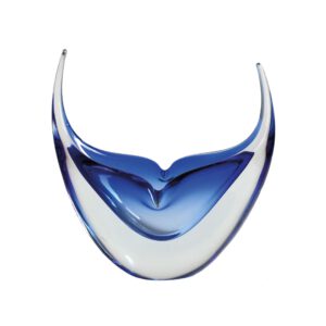 Horned Murano glass sculpture by Cesare Toso, Venice 1970s. Horned Murano glass sculpture by Cesare Toso, Venice 1970s.