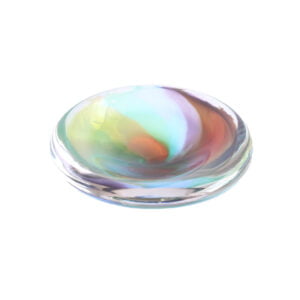 Multicolored glass bowl by Ola Höglund & Marie Simberg, New Zealand 1980s. Multicolored handblown artisanal swirl glass vide-poche bowl by Ola Höglund & Marie Simberg, New Zealand 1980s.Multicolored handblown artisanal swirl glass vide-poche bowl by Ola Höglund & Marie Simberg, New Zealand 1980s | Century Soup |