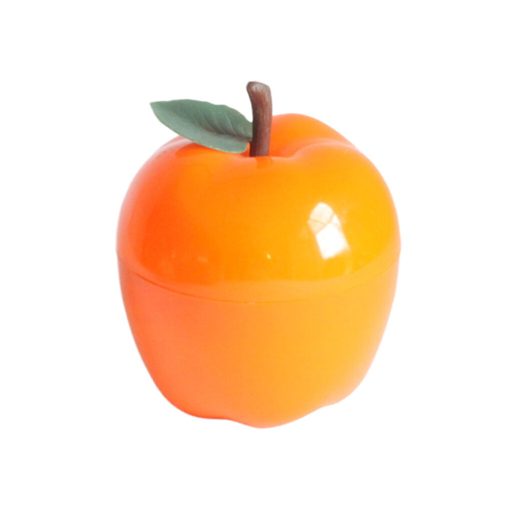 Orange apple shaped ice bucket Century Soup