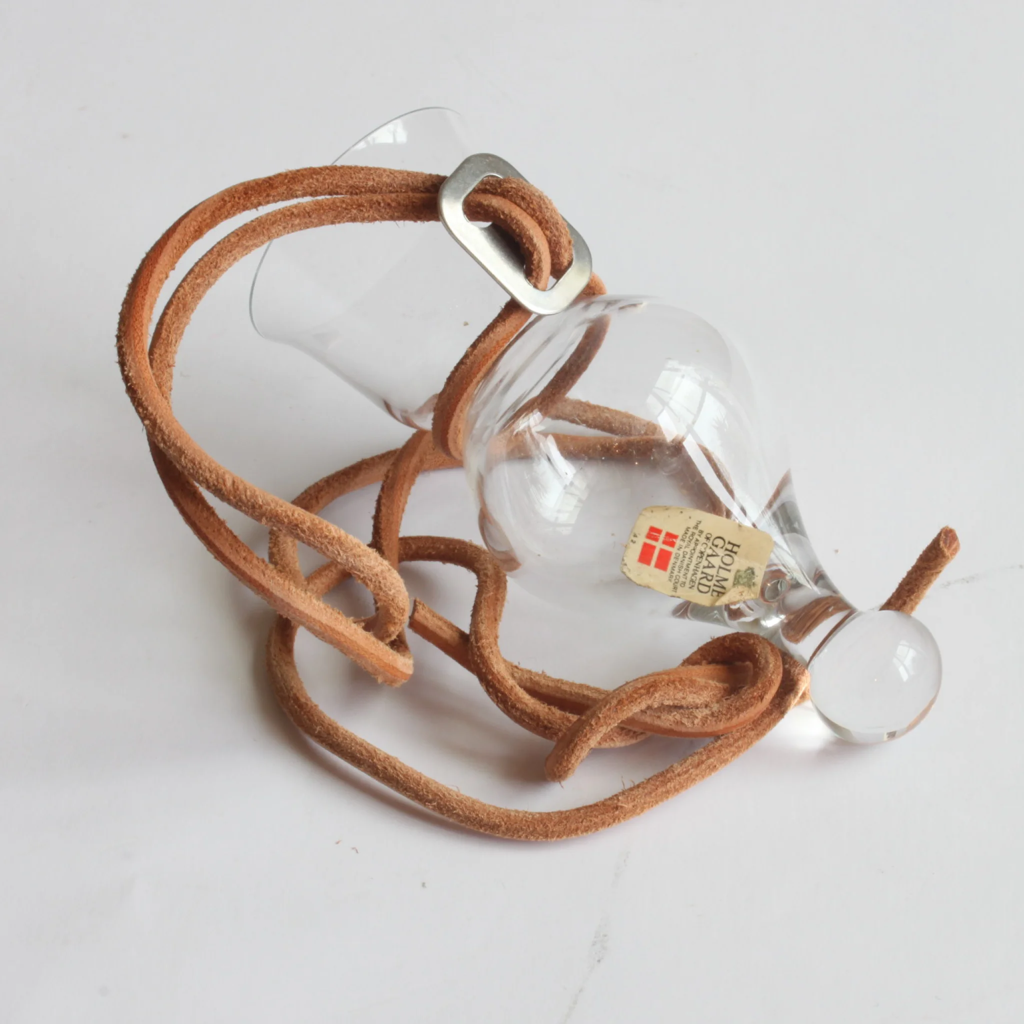 Lille gilde neck glass by Christer Holmgren for Holmegaard. - Image 4
