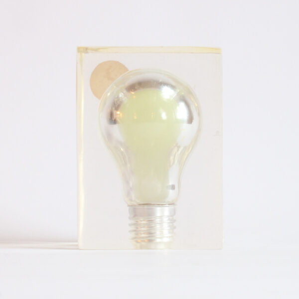 Popart lightbulb in resin by Pierre Giraudon 4