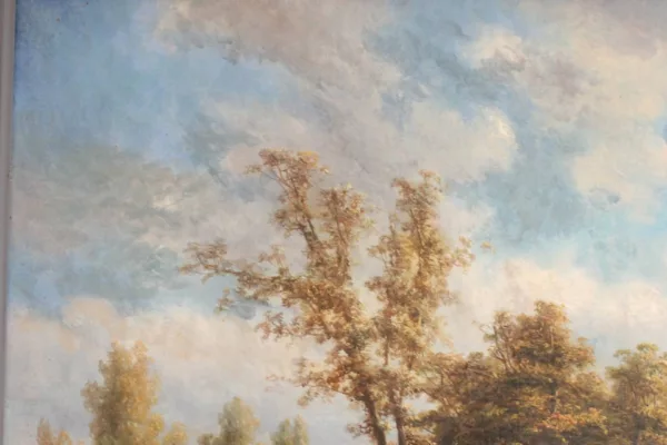 Shepherd with His Flock by Ildephonse Stocquart - Image 7