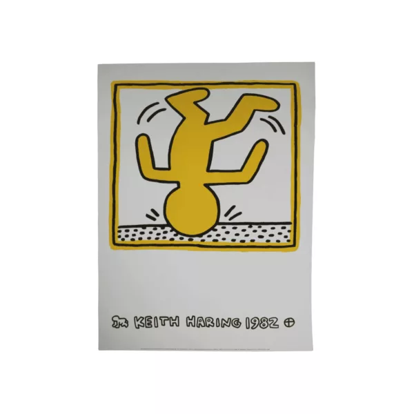 Keith Haring, One Man Show, Offset Lithograph, 1991